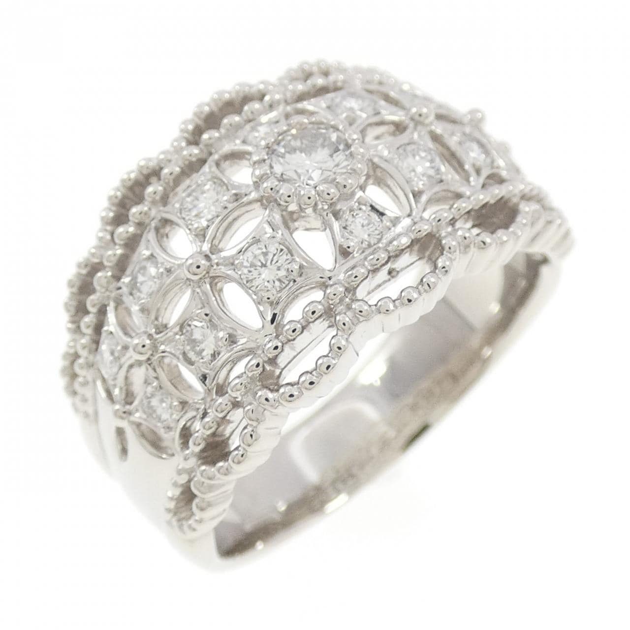 PT900 ダイヤモンド リング 0.46CT