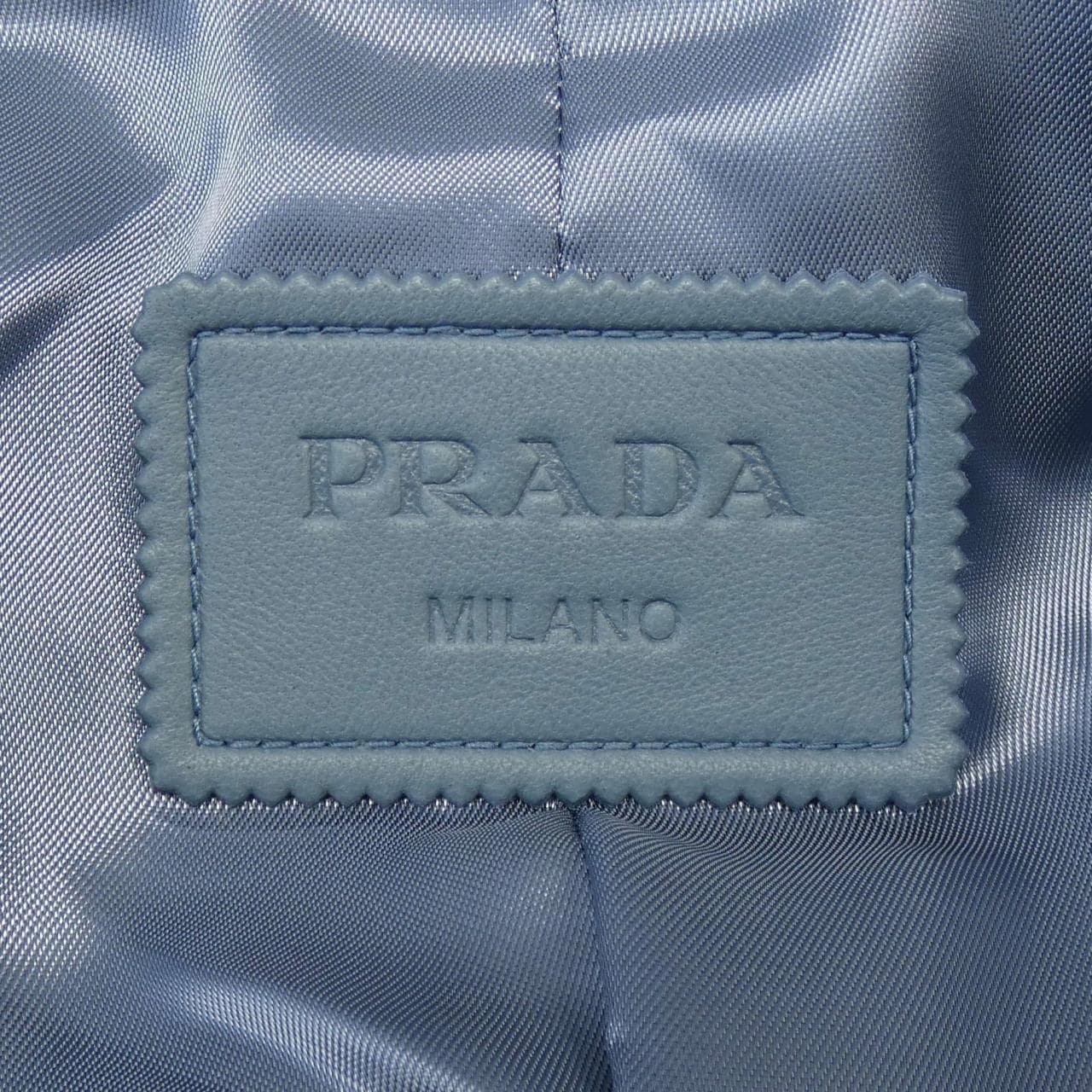 プラダ PRADA UPW276 1FEK レザージャケット