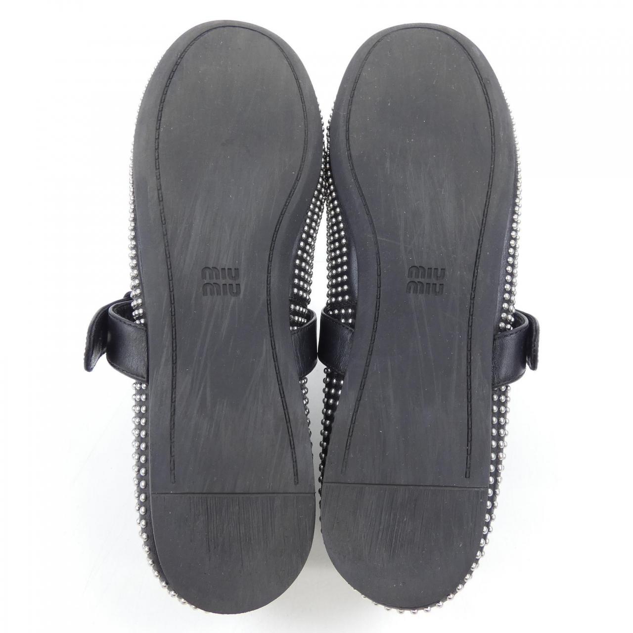 ミュウミュウ MIU MIU フラットシューズ