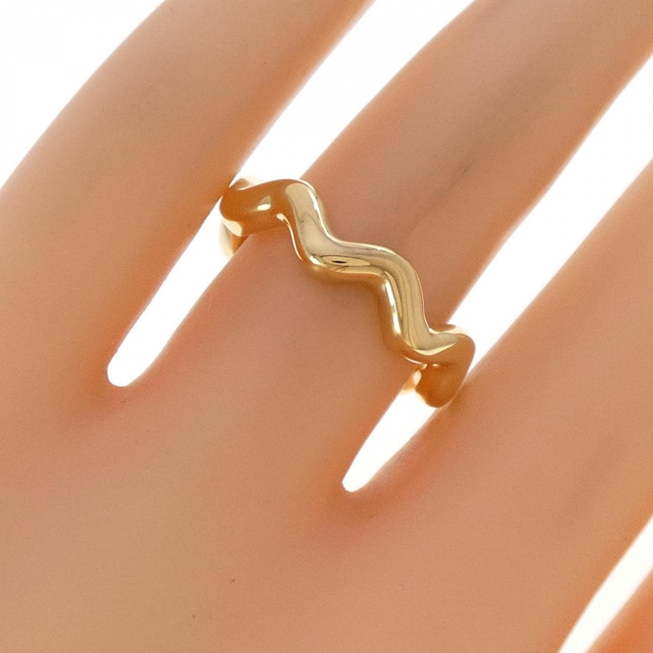 【ヴィンテージ】ティファニー ジグザグ ラージ リング