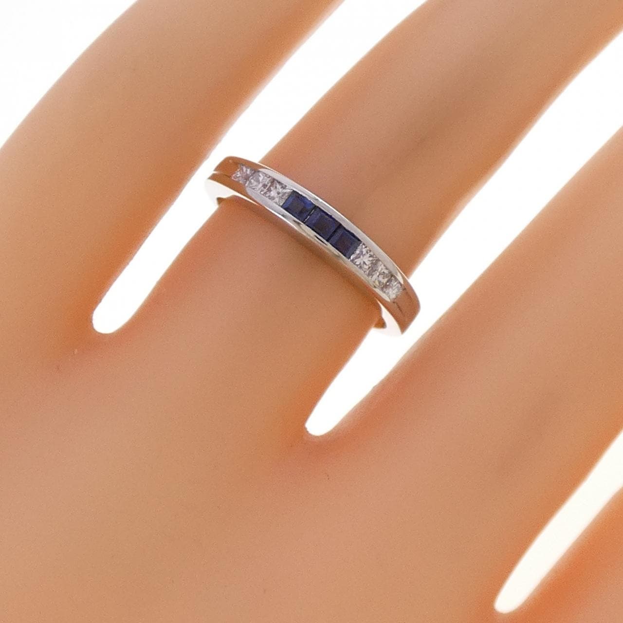 PT900 サファイヤ リング 0.21CT