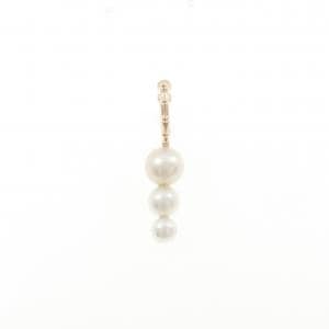 ヒロタカ パール ハギー フープ ピアス 片耳