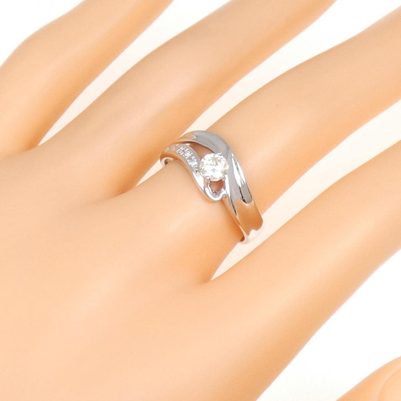 PT ダイヤモンド リング 0.310CT