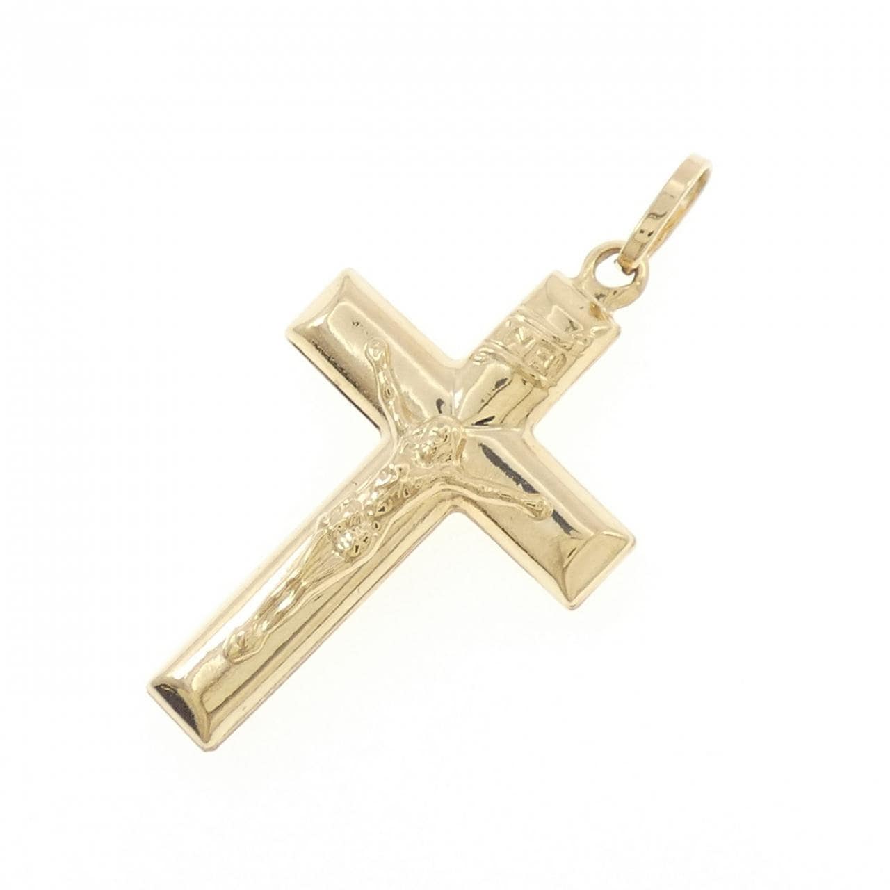 750YG cross pendant