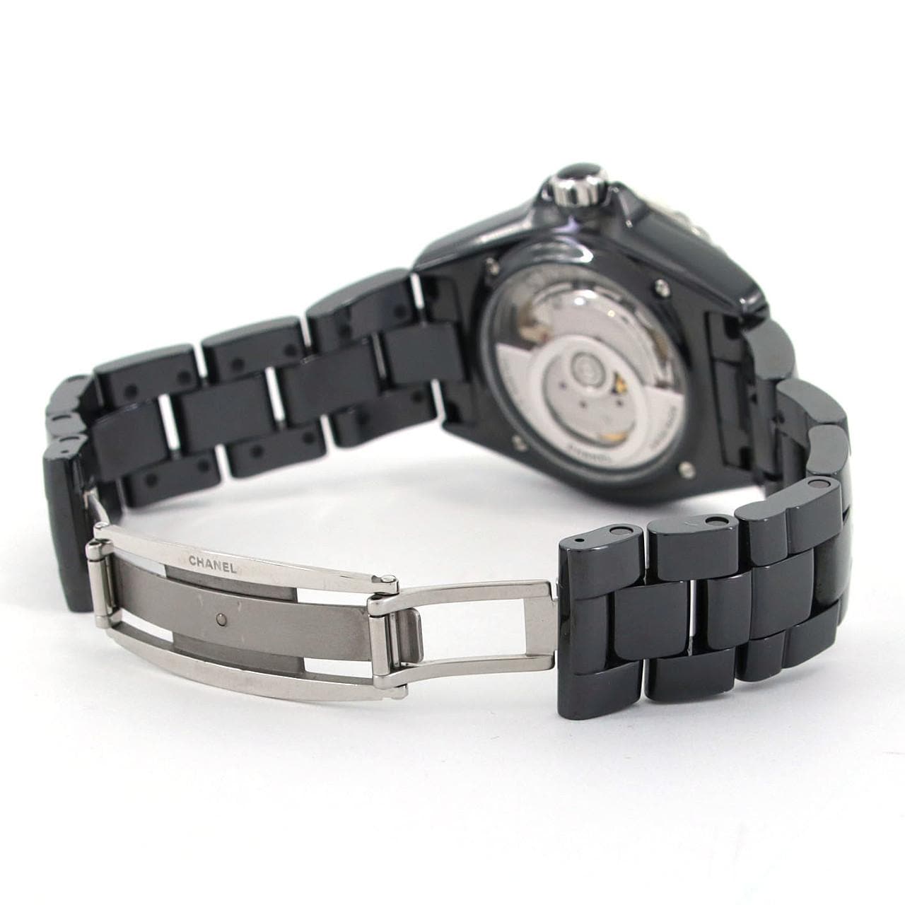 シャネル J12ファントムキャリバー12.1 38mmセラミック H6185 セラミック 自動巻