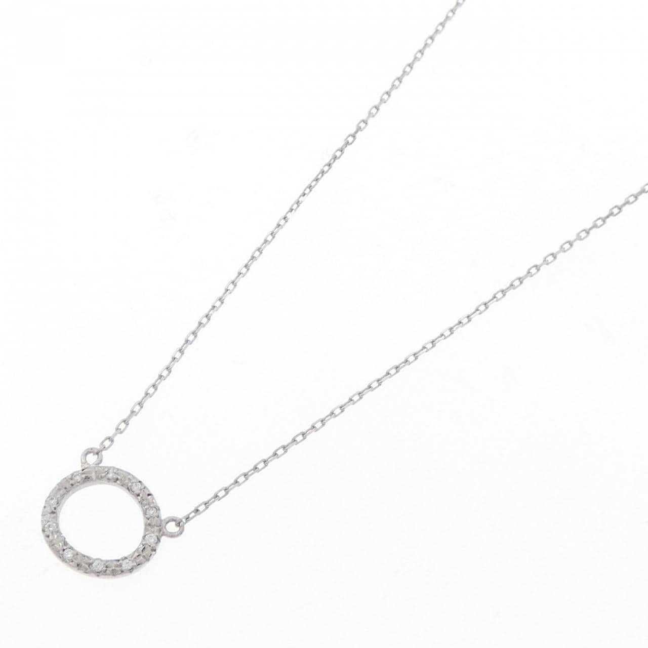 PT ダイヤモンド ネックレス 0.023CT