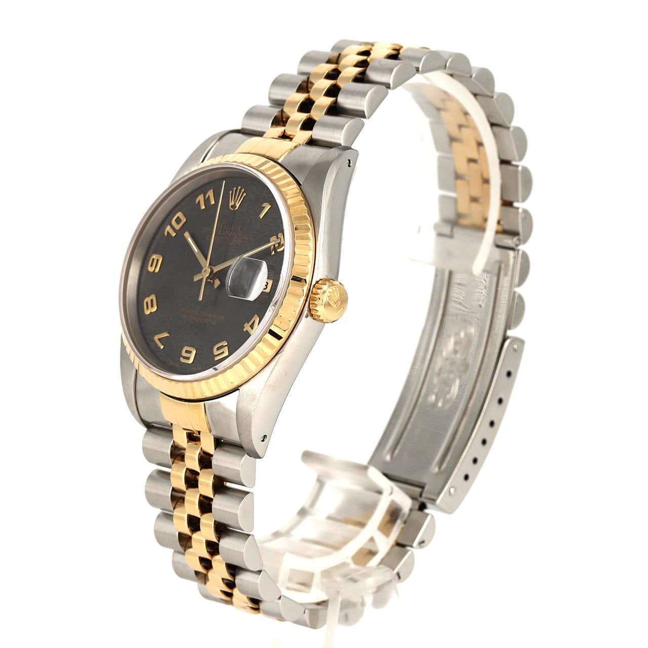 ロレックス デイトジャスト 16233 SSxYG 自動巻 L番