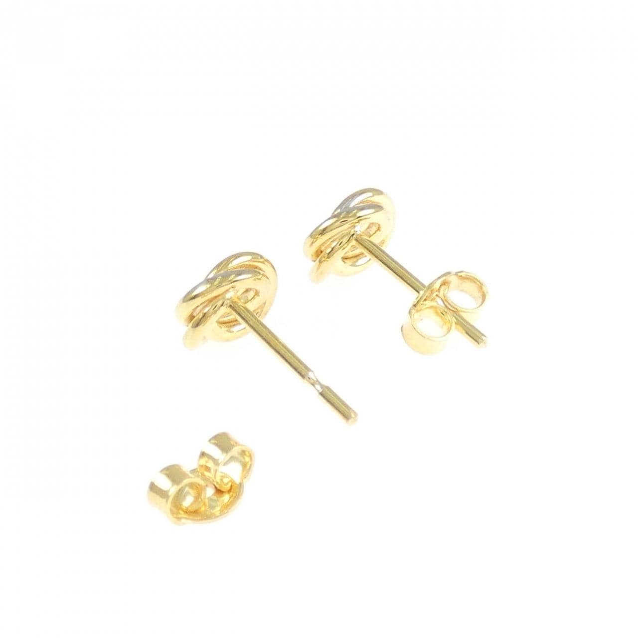 【新品】K18スリーカラー ピアス