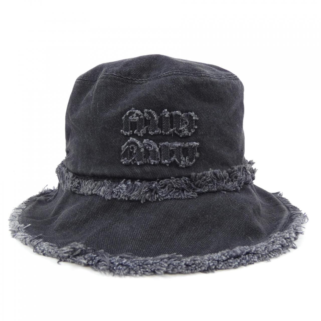 ミュウミュウ MIU MIU 5HC196 2CL4 ハット