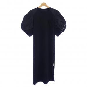 サカイ SACAI NYLON TWILL MIX COTTON JERSEY DRESS 25-07691 ワンピース