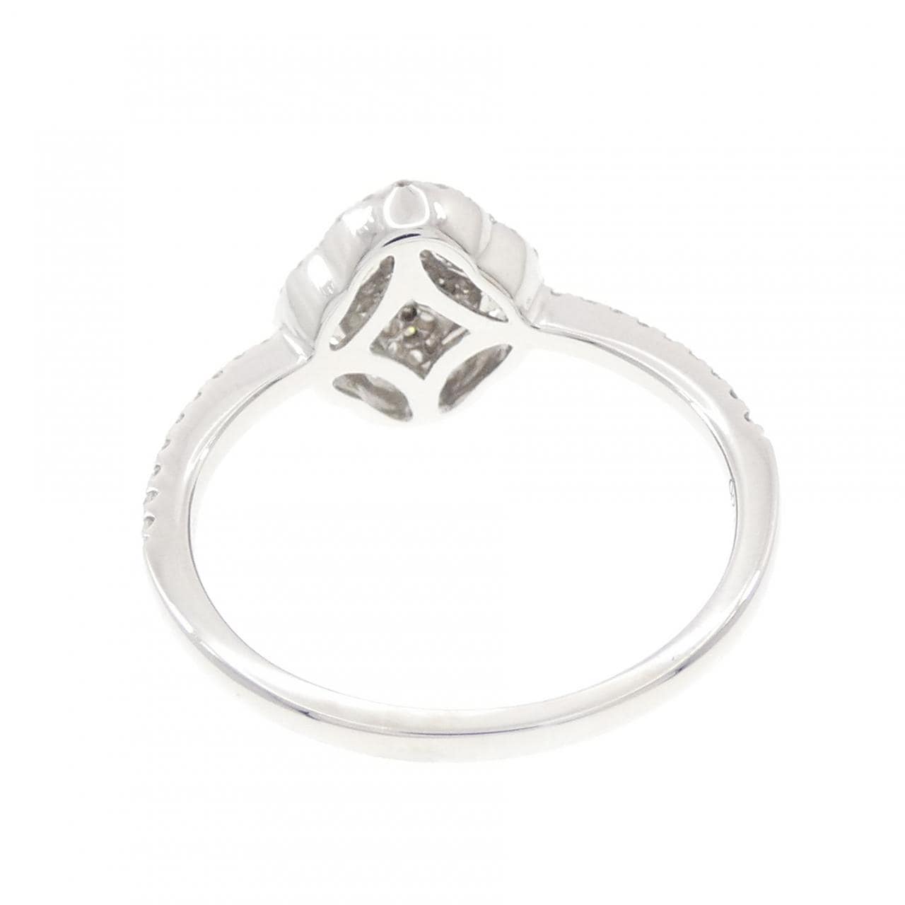 K18WG ダイヤモンド リング 0.26CT