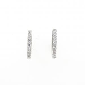 PT950 ダイヤモンド ピアス 0.150CT
