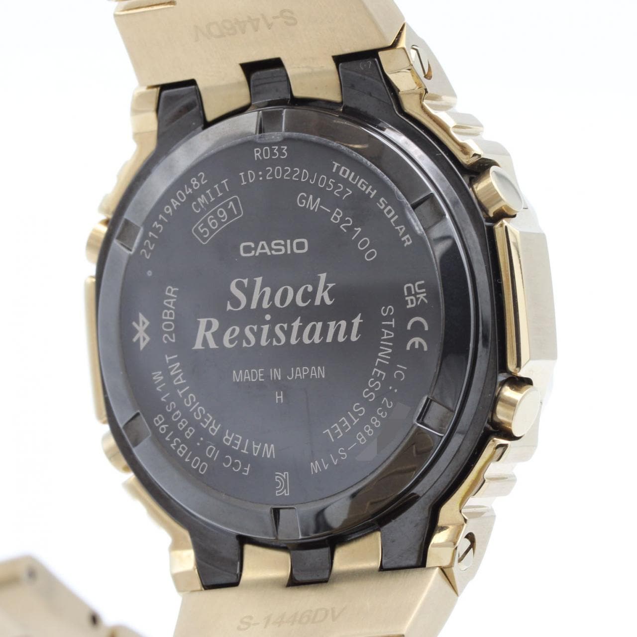 カシオ G-SHOCK GM-B2100GD-9AJF GP ソーラークォーツ