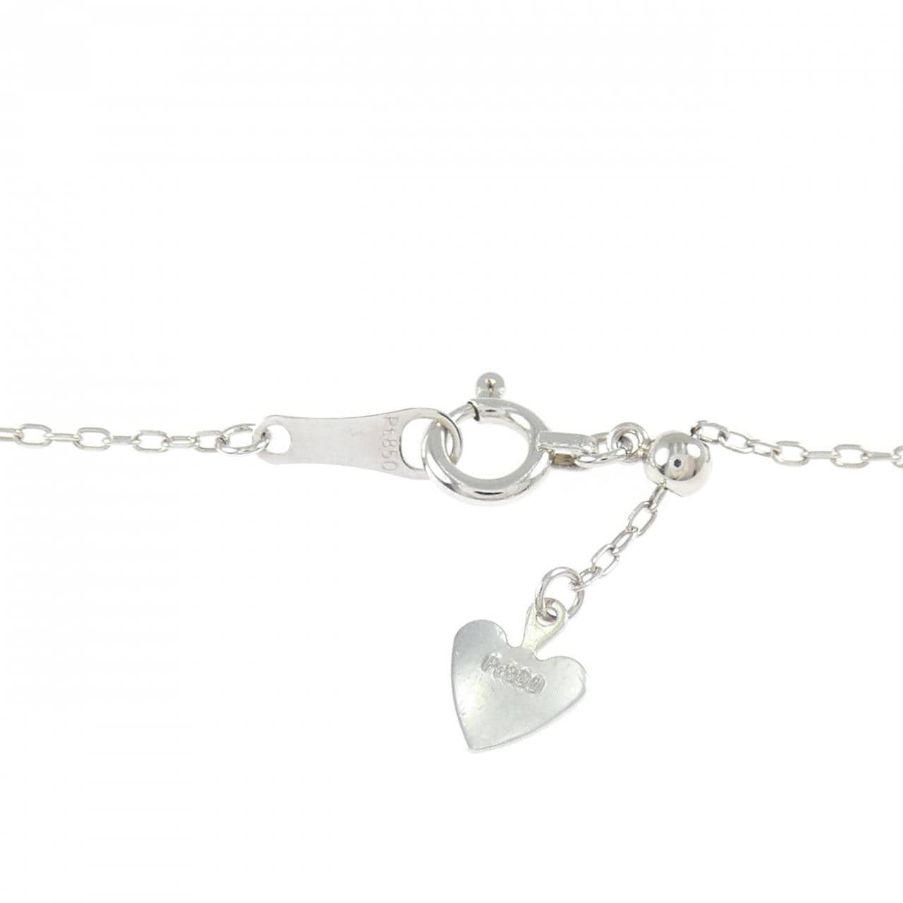 PT950/PT850 ダイヤモンド ネックレス 0.51CT