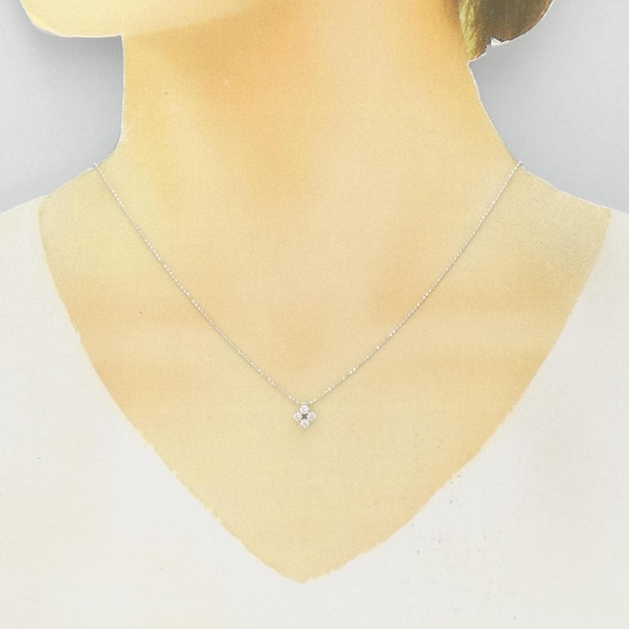 VENDOME鑽石項鍊 0.12CT