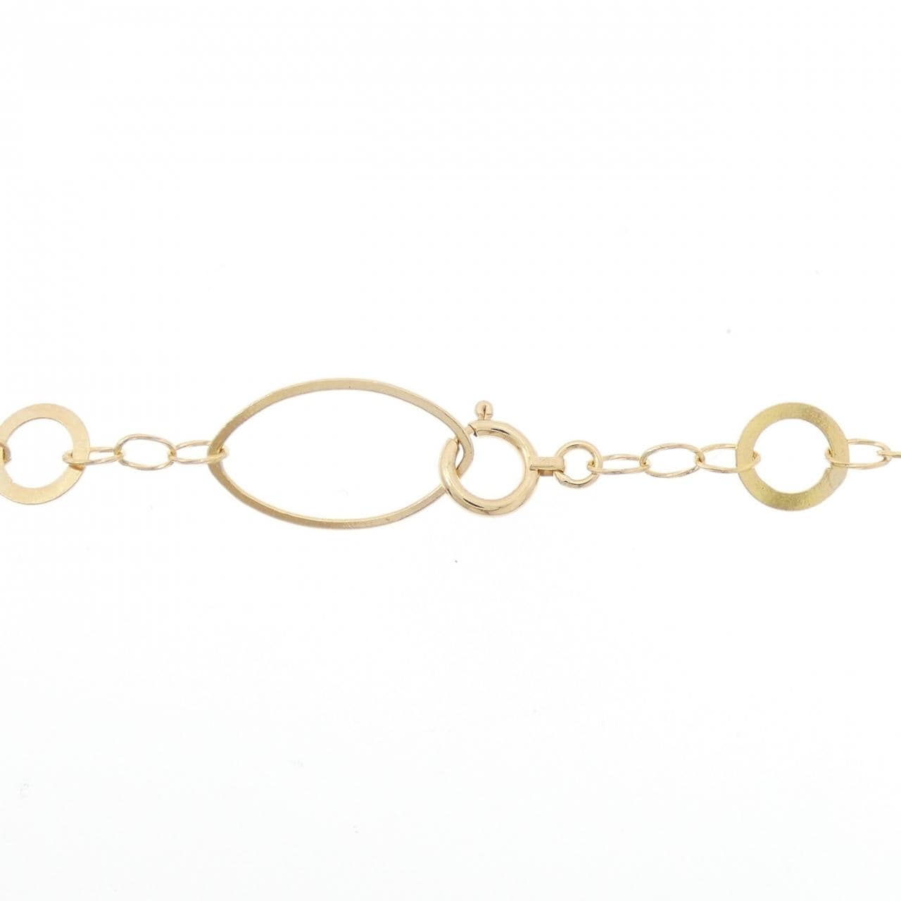 K18YG necklace