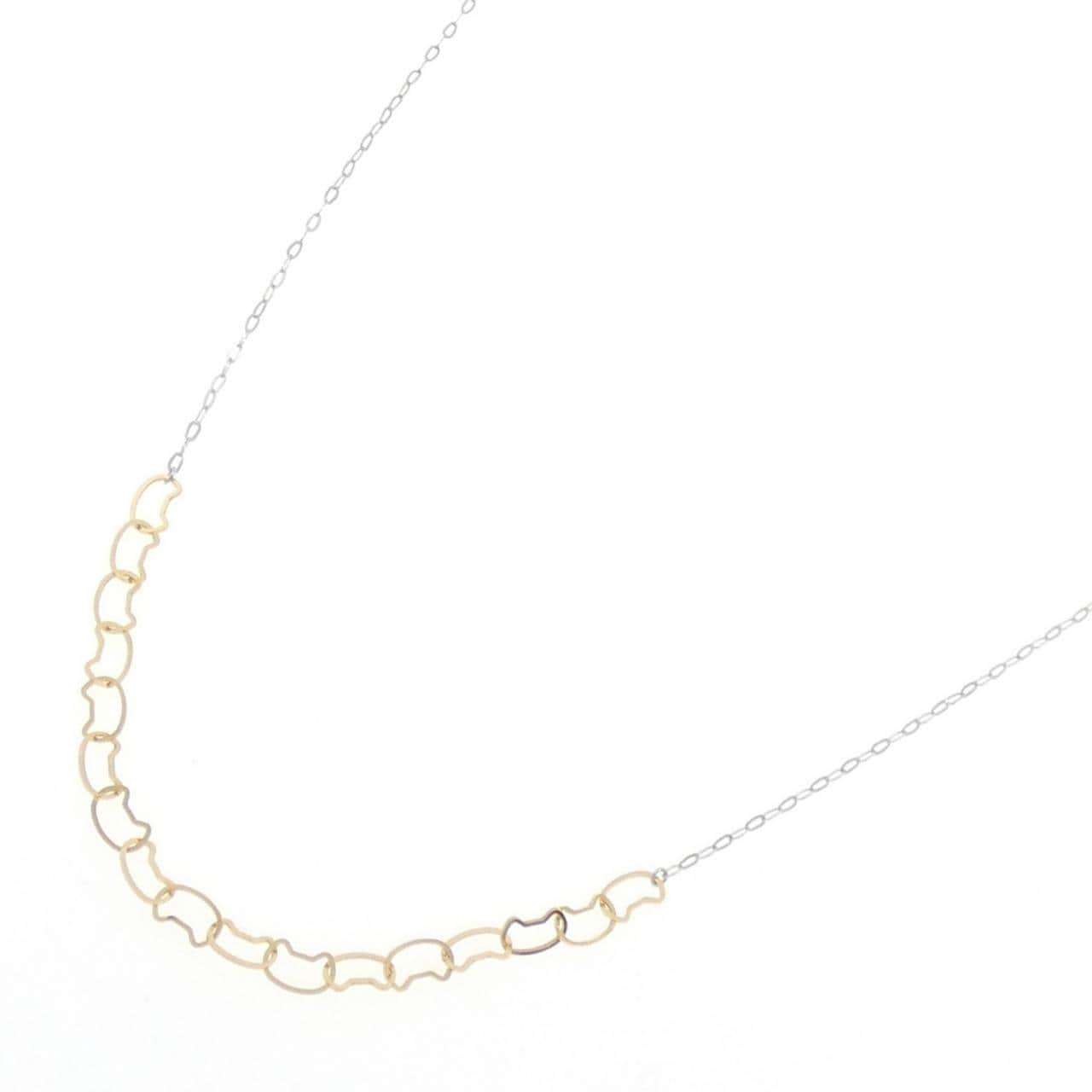 K24YG/PT999 ネックレス