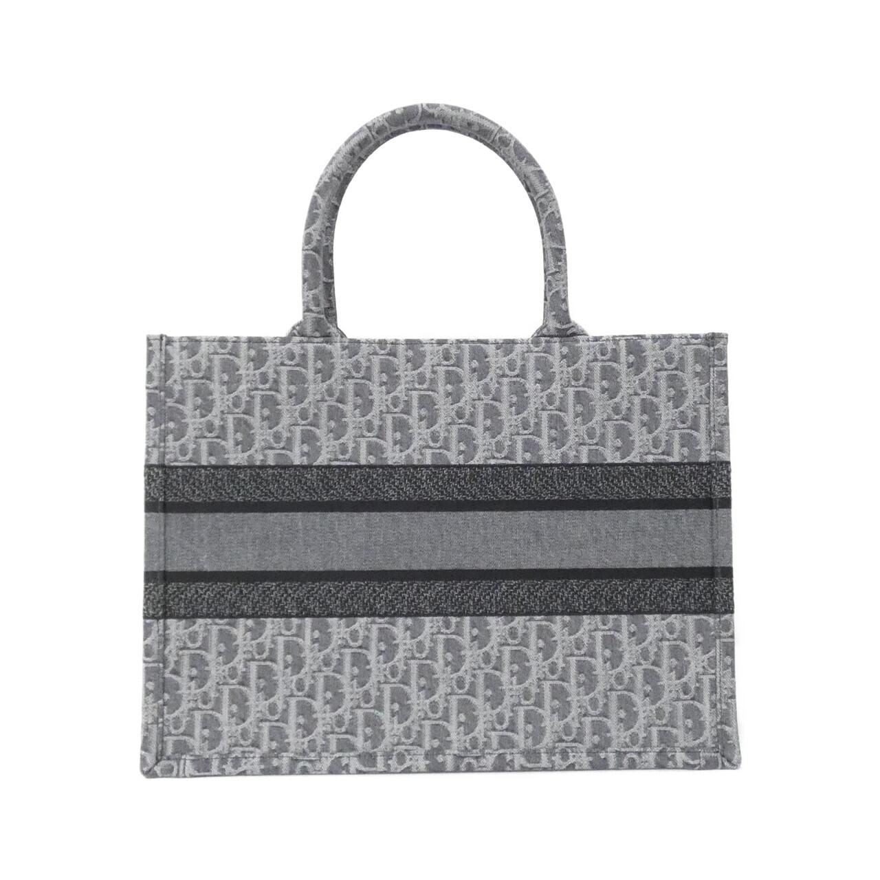 【未使用品】クリスチャンディオール DENIM DIOR OBLIQUE ディオール ブック トート ミディアム M1296ZEYC バッグ