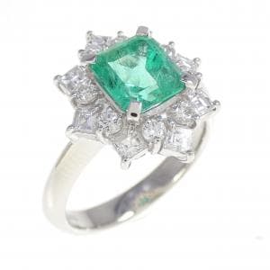 PT900 エメラルド リング 1.21CT