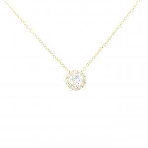 【リメイク】K18YG ダイヤモンド ネックレス 0.234CT F SI2 Good