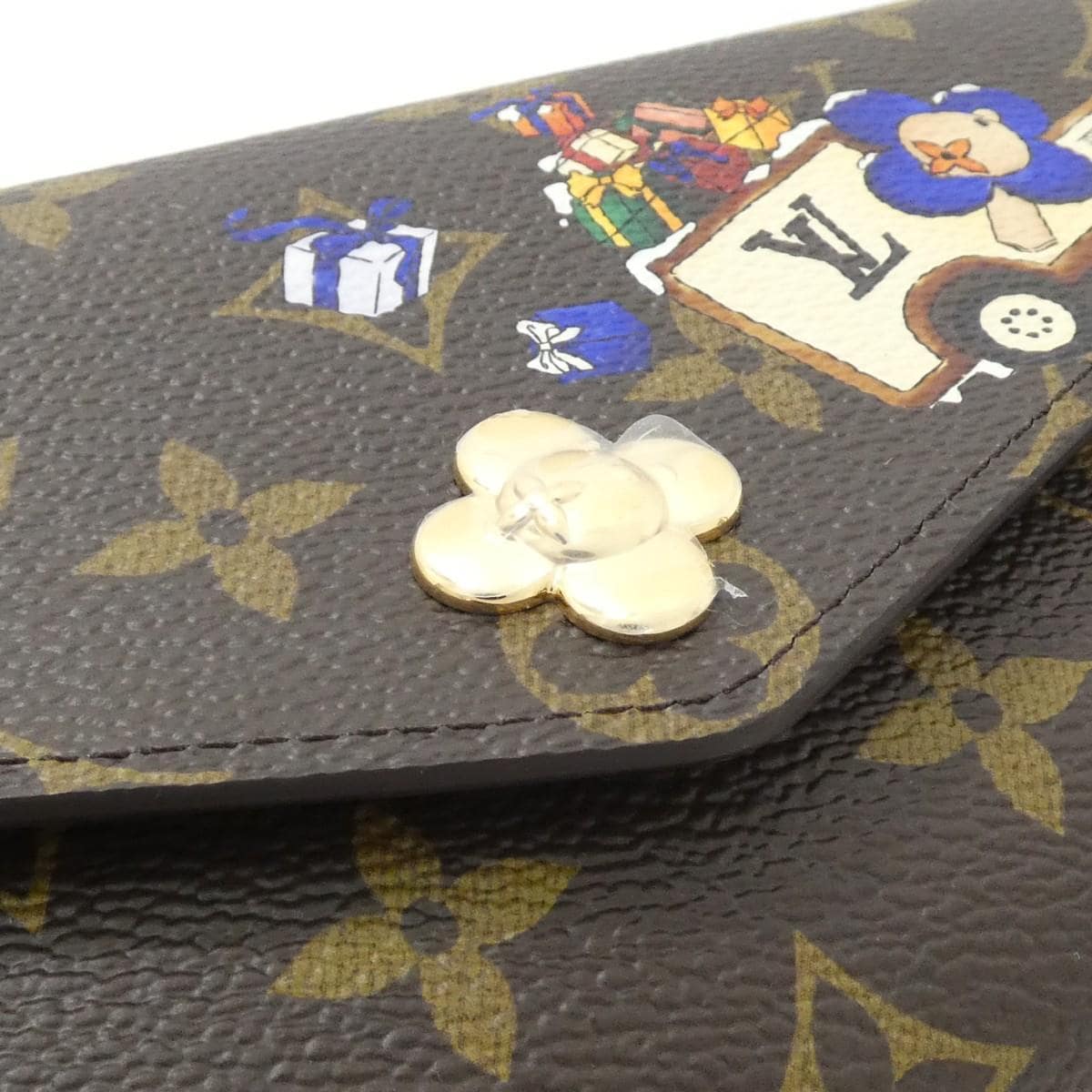 【未使用品】ルイヴィトン　モノグラム（ヴィヴィエンヌ　ウィンターホリデー）　ポルトフォイユ　サラ　Ｍ１５３３６　財布