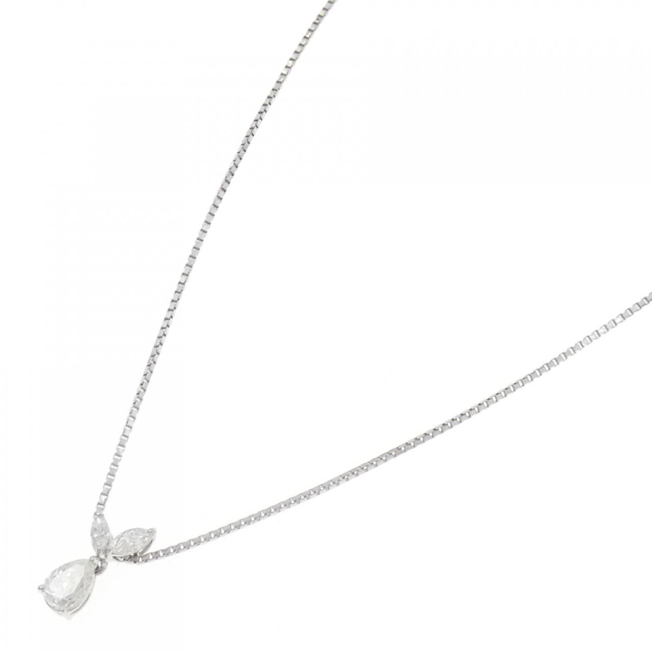 PT900/PT850 ダイヤモンド ネックレス 0.614CT