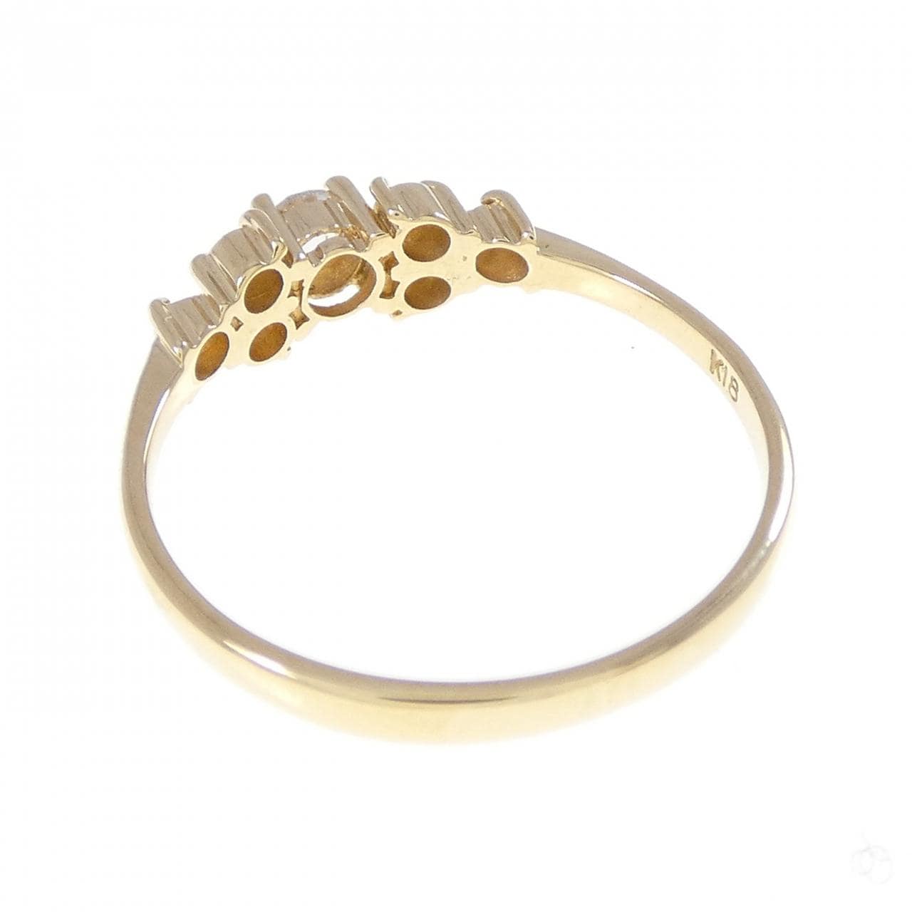 K18YG ダイヤモンド リング 0.20CT