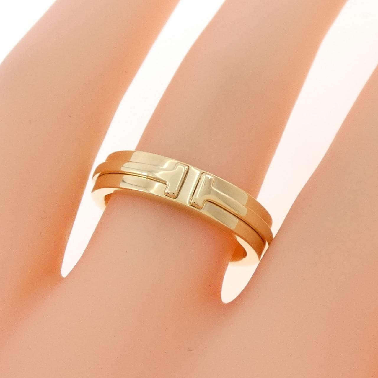 TIFFANY T-toe narrow ring