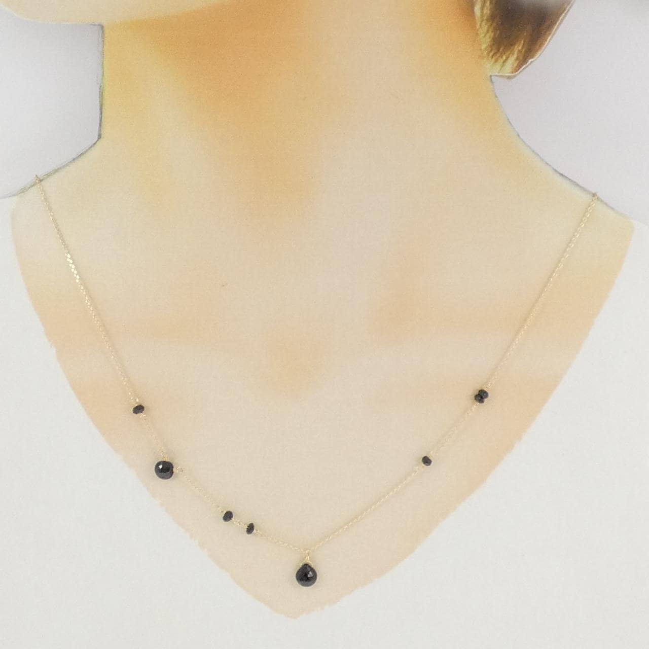 K10YG黑玛瑙项链