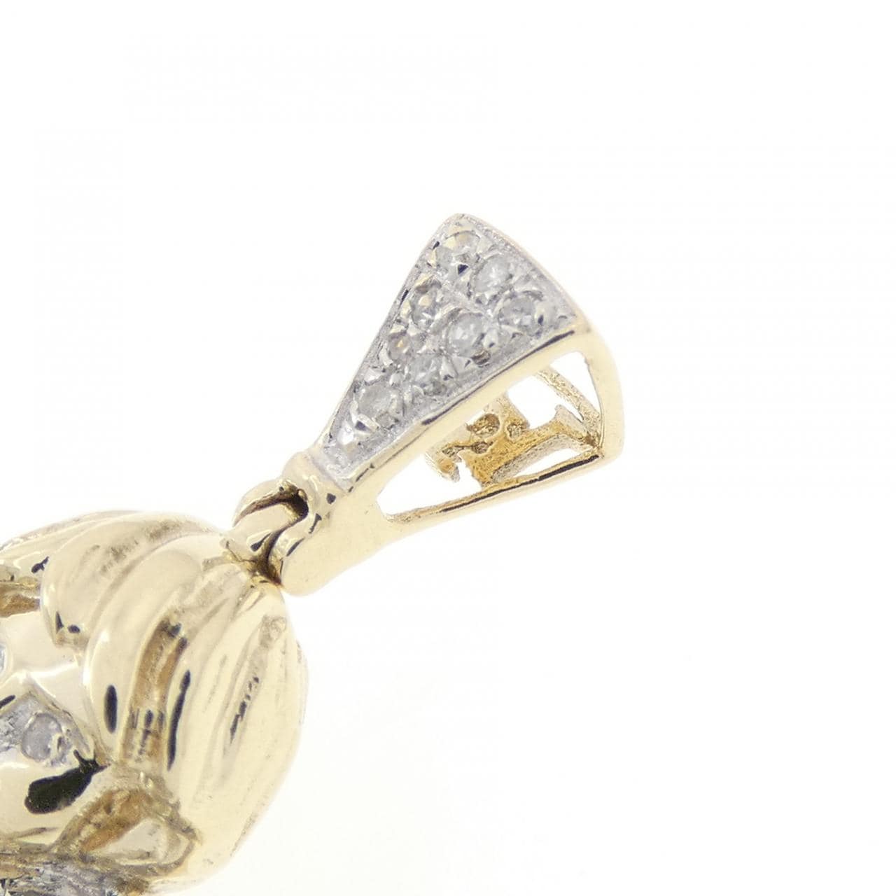 10KYG/10KWG エンジェル ダイヤモンド ペンダント