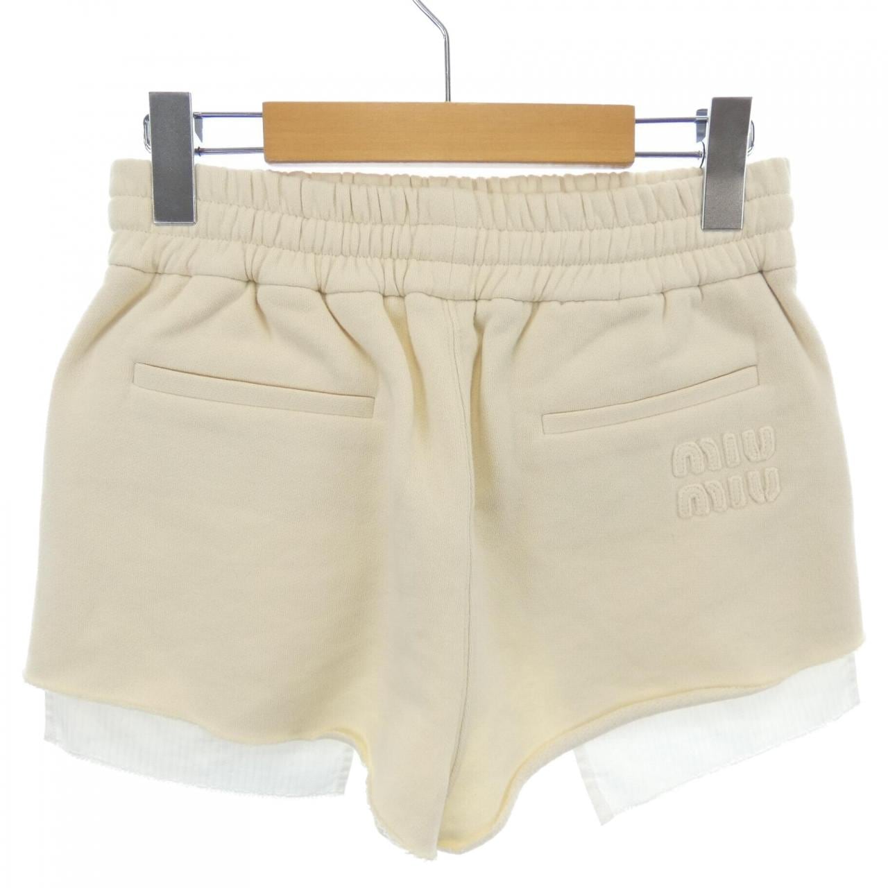 ミュウミュウ MIU MIU MJP276 102J ショートパンツ