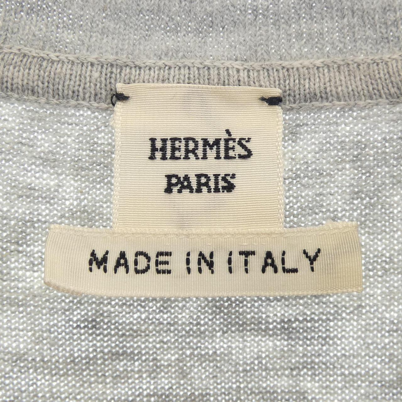 エルメス HERMES CONCOURS D'ETRIES 46-7763 ツイルレーヌ. ニット