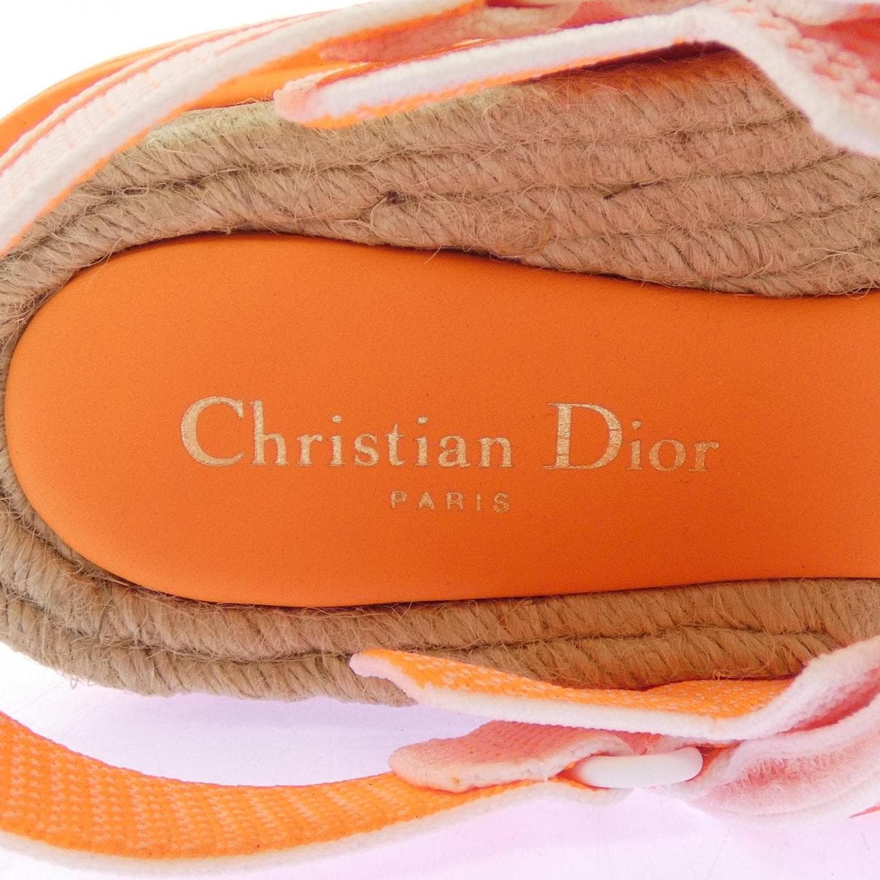 クリスチャンディオール CHRISTIAN DIOR エスパドリーユ DIORACT ディオールアクト KCQ691TKJ サンダル
