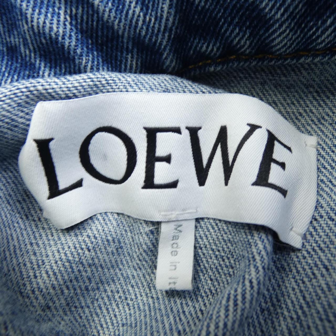 ロエベ LOEWE アナグラムジャケット ANAGRAM S359Y50X23 デニムジャケット