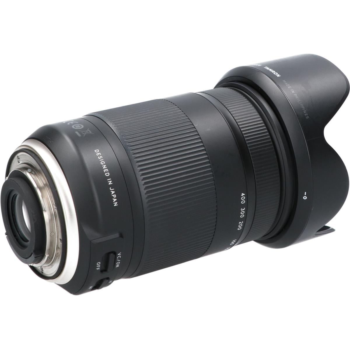 ＴＡＭＲＯＮ　ニコン１８－４００ｍｍ　Ｆ３．５－６．３ＤｉＩＩ　ＶＣ