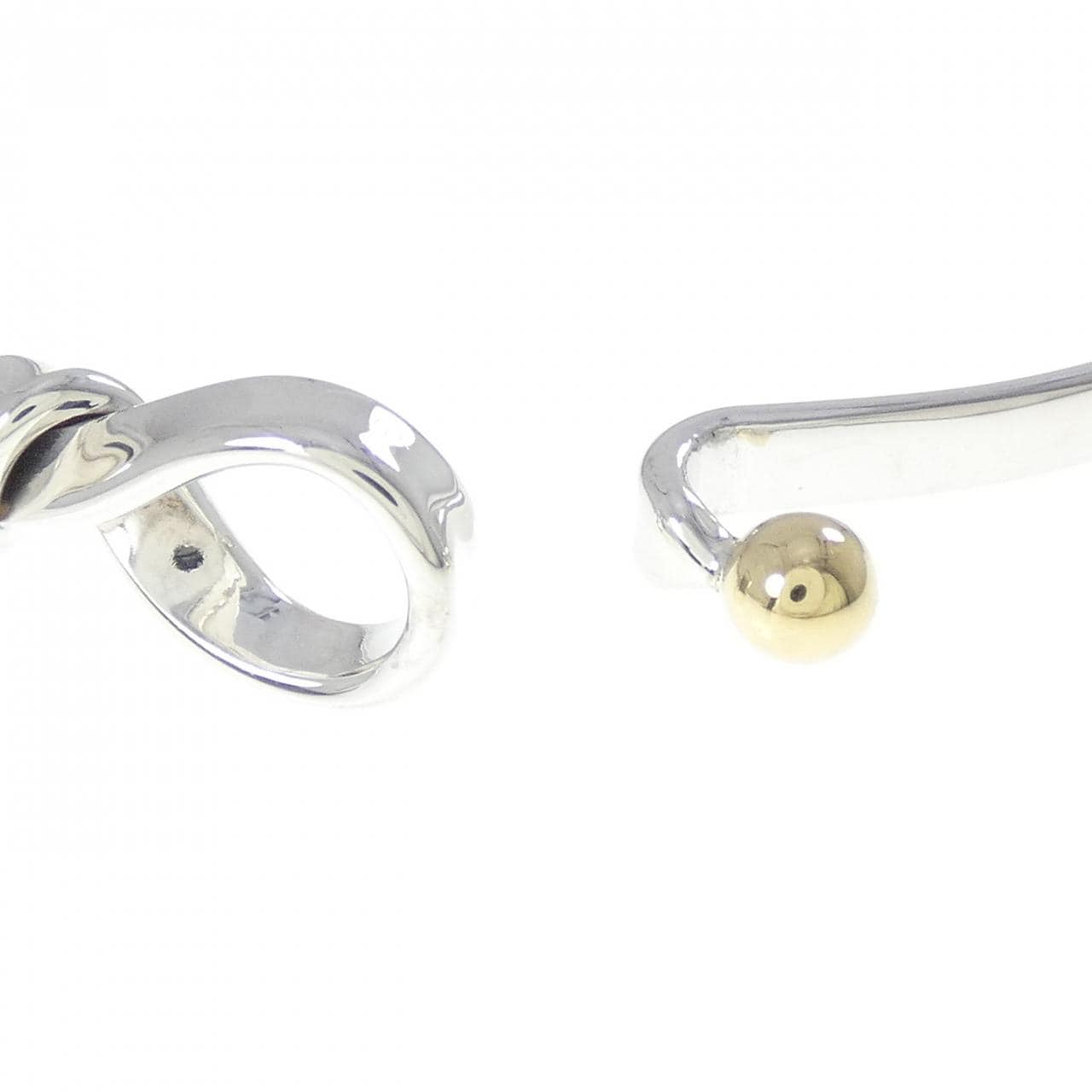 【ヴィンテージ】ティファニー フック&アイ バングル