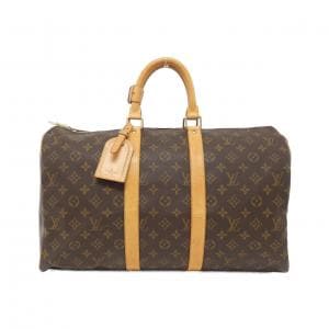 LOUIS VUITTON Monogram Keepall 45 公分 M41428 波士頓包