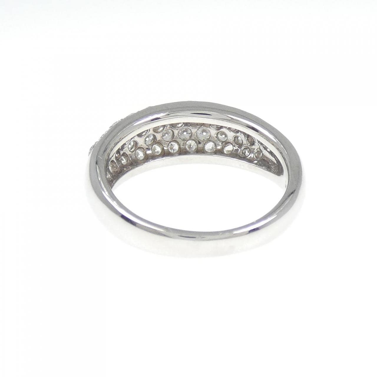 PT900 パヴェ ダイヤモンド リング 0.75CT