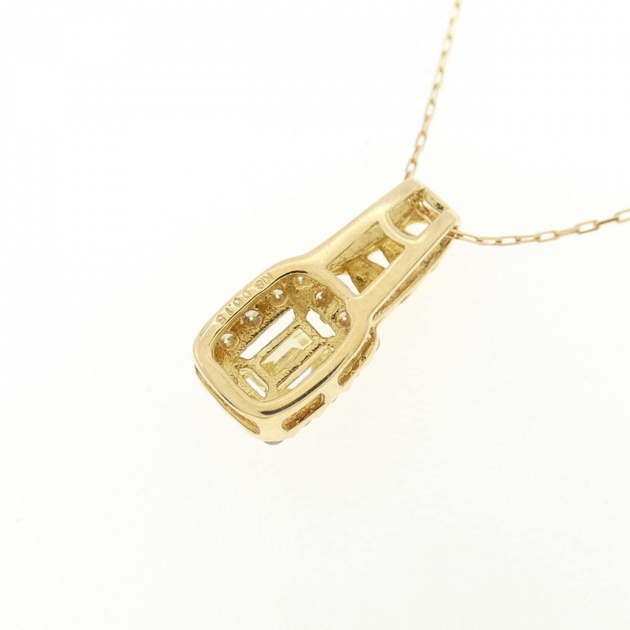 【新品】K18YG ダイヤモンド ネックレス 0.15CT
