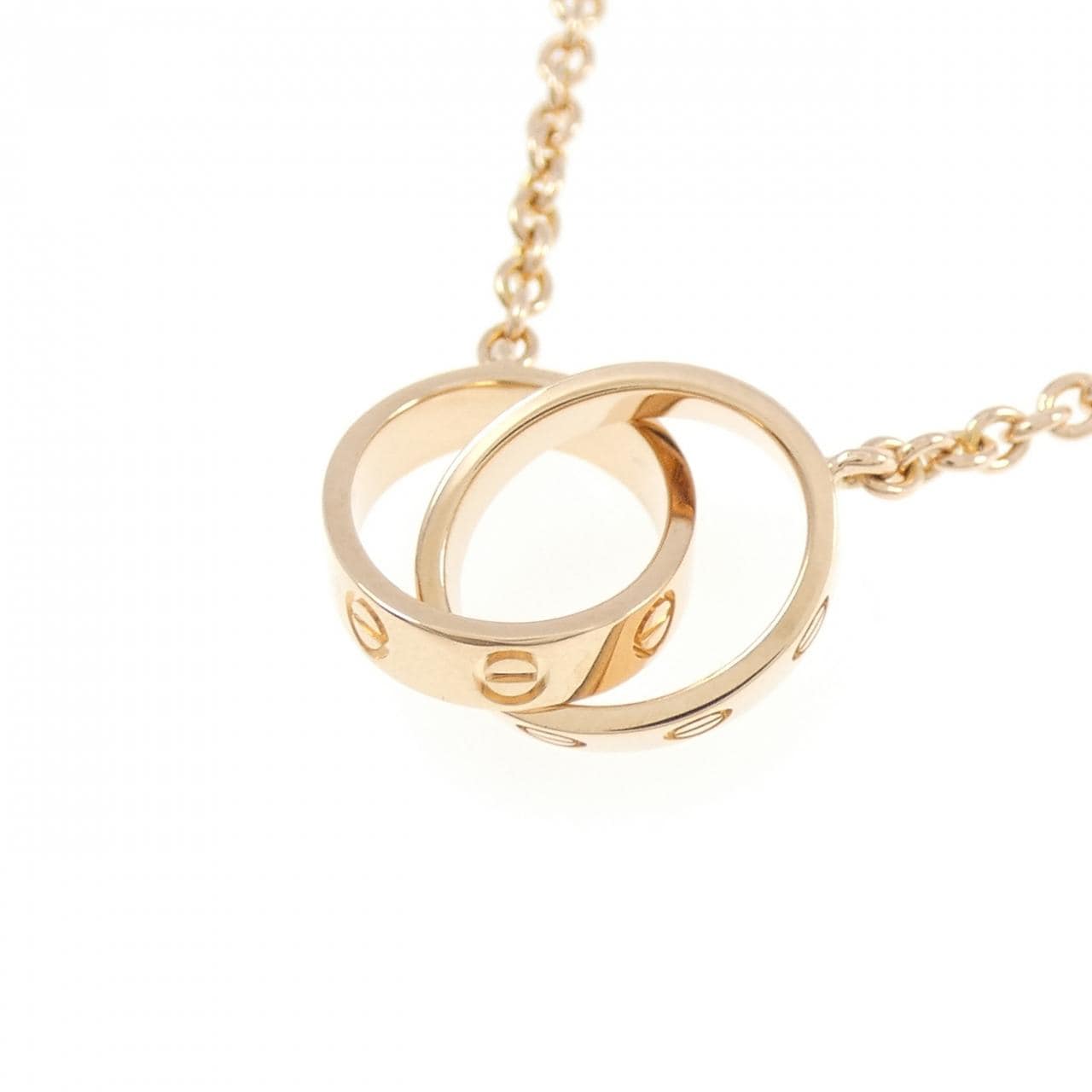 カルティエ ベビーラブ ネックレス