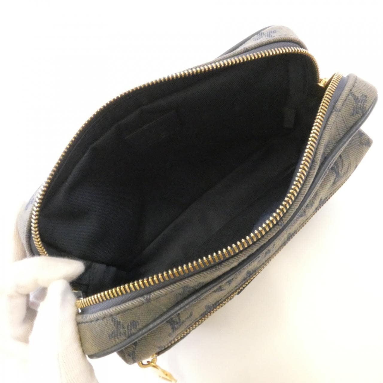 ルイヴィトン モノグラム デニム バムバッグ アウトドア M44741 ショルダーバッグ