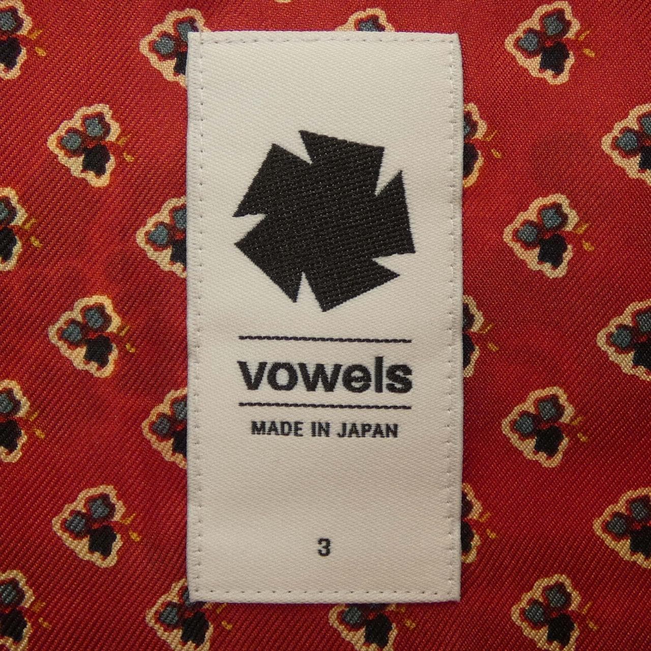 VOWELS VO-25SS-SH029-45-3 S／Sシャツ