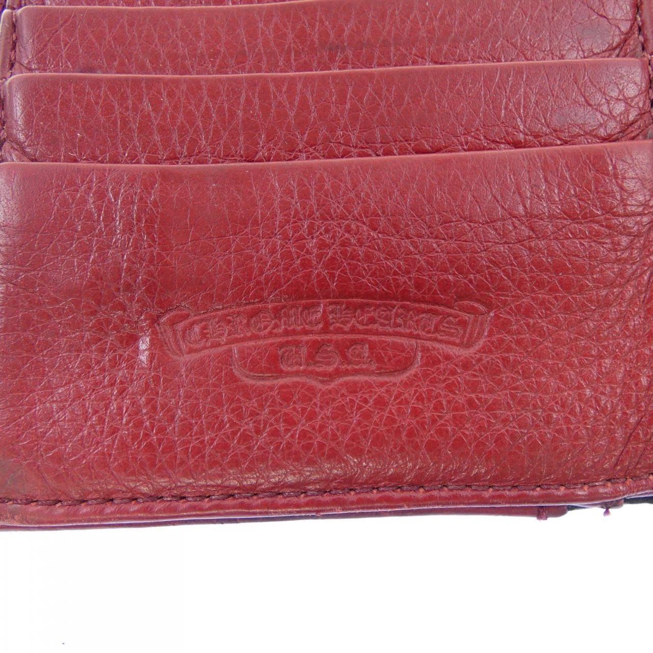 クロムハーツ CHROME HEARTS WAVE CROSS BTN 2246 304 0512 0900 WALLET