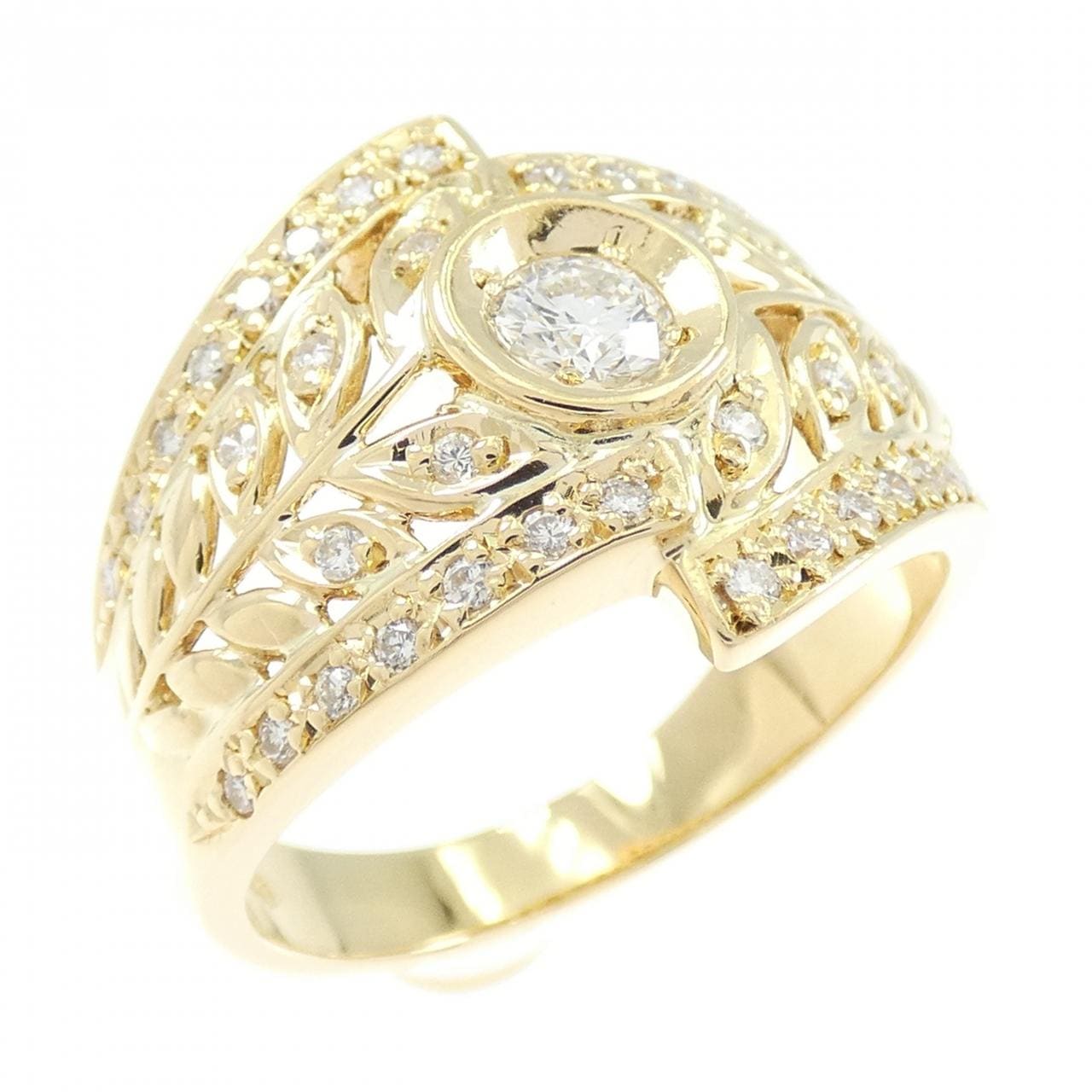 K18YG ダイヤモンド リング 0.20CT