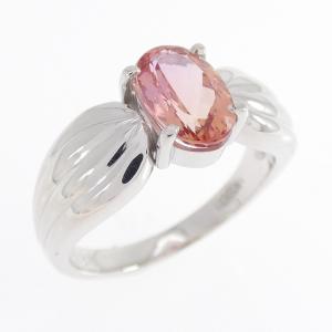 K18WG インペリアルトパーズ リング 1.38CT