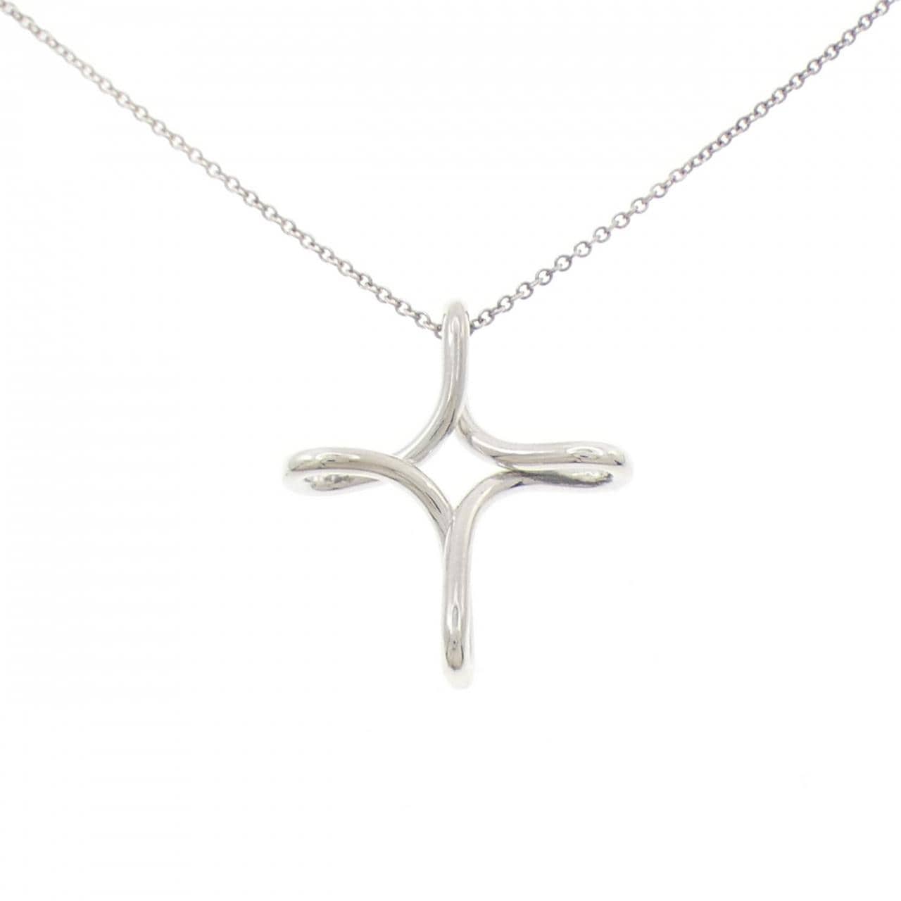 ティファニー インフィニティ クロス ネックレス