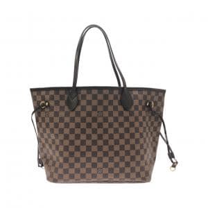 LOUIS VUITTON Damier Neverfull 中號包 N51105