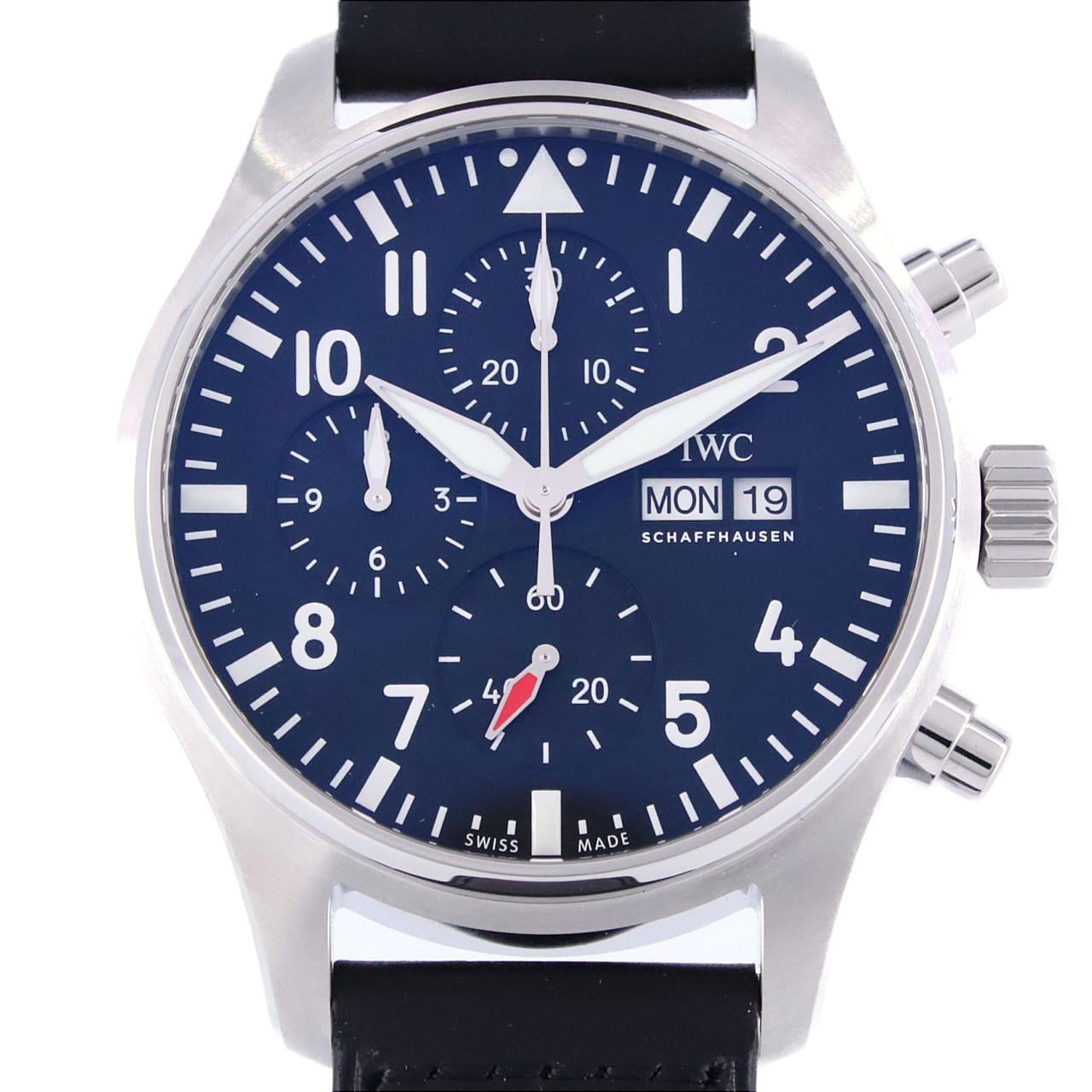 [BRAND NEW] IWC PILOT &#39;s Watch Chronograph IW378001 SS Automatic