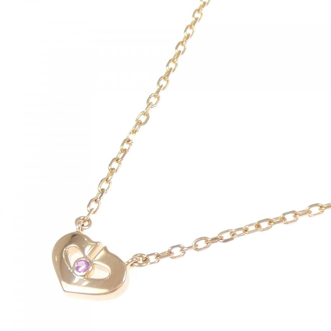 Cartier C heart necklace