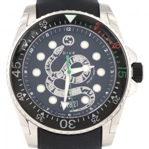 【新品】グッチ グッチダイブ 136.2/YA136217 SS クォーツ